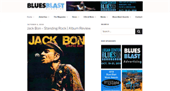 Desktop Screenshot of bluesblastmagazine.com